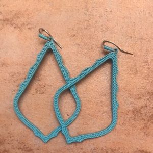 Kendra Scott turquoise Sophee matte earrings